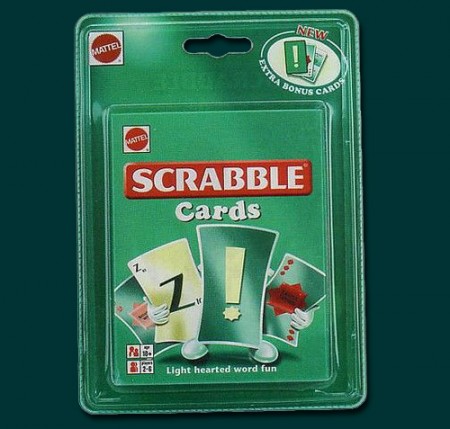 Scrabble karty - společenská hra